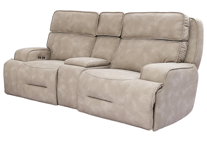 90029 Power Reclining Loveseat with Power Headrest by Cheers at Beck's Furniture