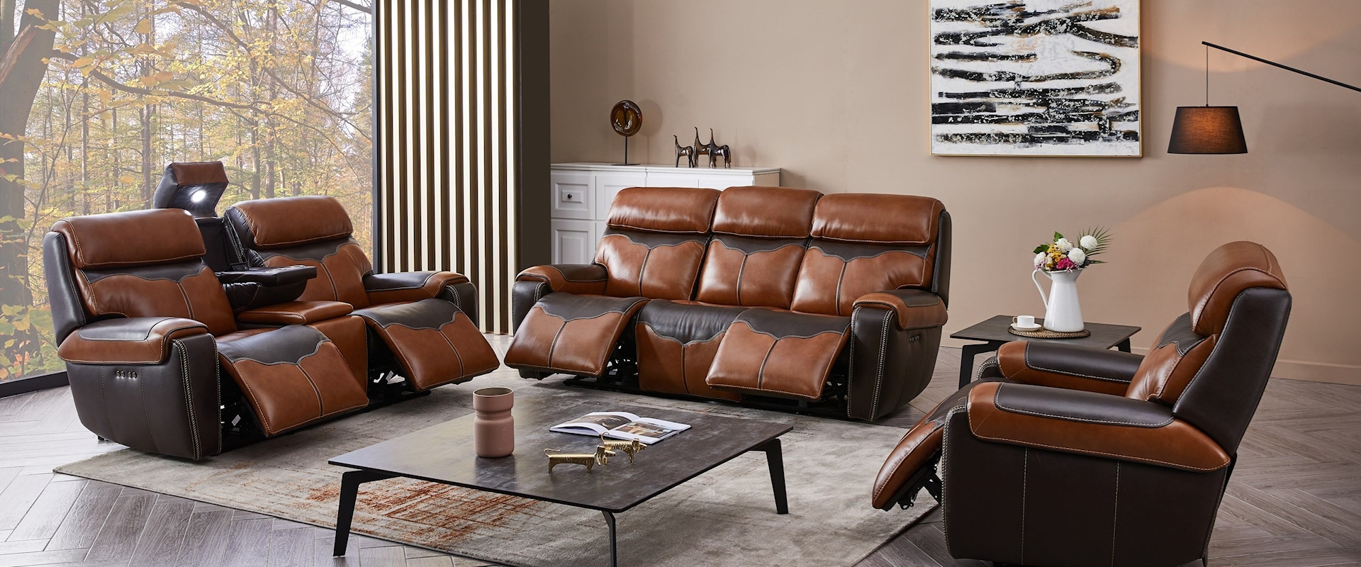 Power Reclining Living Room Group