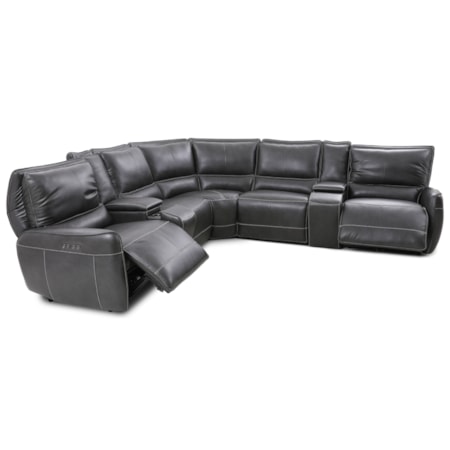 7-Piece Power Reclining Sectional