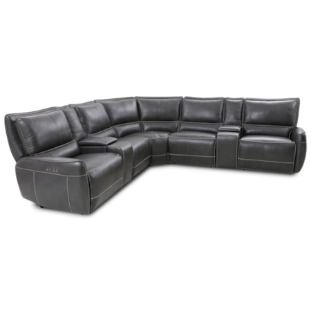 7-Piece Power Reclining Sectional