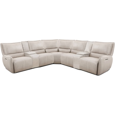 7-Piece Power Reclining Sectional