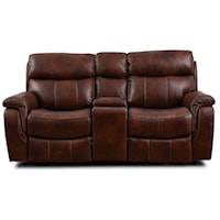 Power Reclining Loveseat with Console