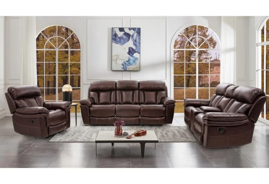 UXW9597 3 Piece Manual Reclining Living Room Set by Cheers at Sam's Furniture Outlet