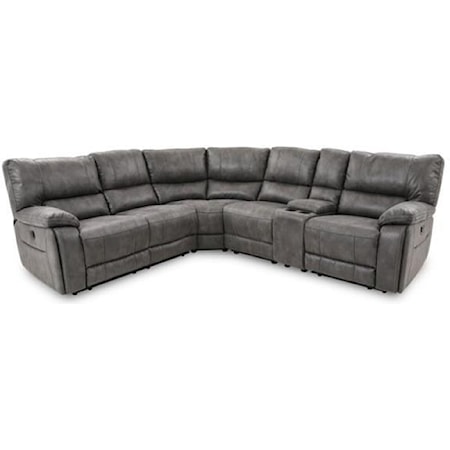 6-Piece Power Reclining Sectional