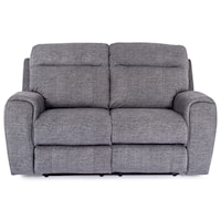 Power Reclining Loveseat with Power Headrests and USB Ports