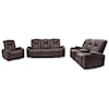 Cheers 9990M Glider Reclining LoveSeat with Console