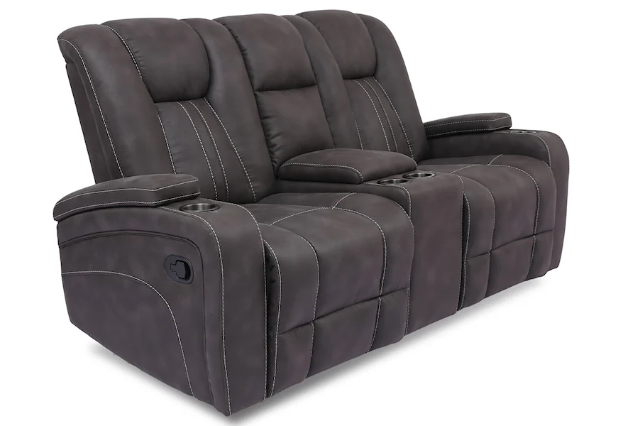 9990M Glider Reclining Loveseat with Console by Cheers at Furniture Fair - North Carolina