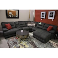 6pc Reclining Sectional