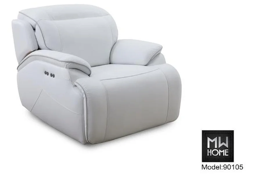 Cosmo Power Recliner by MW Home at Baer's Furniture