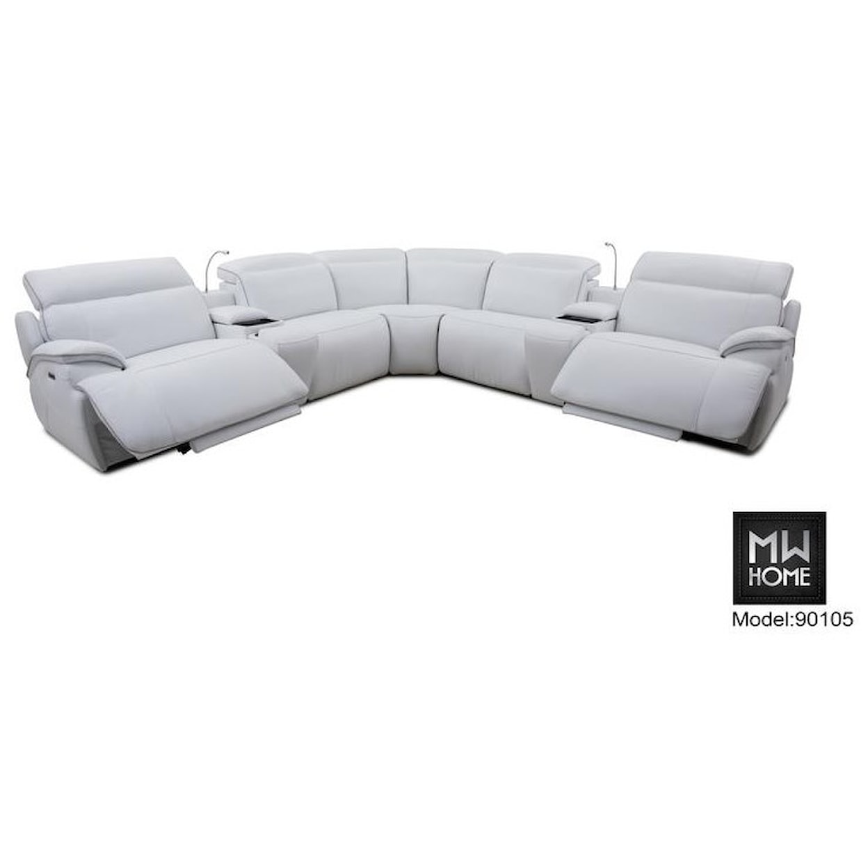 MW Home Cosmo Cosmo 7-Piece Sectional