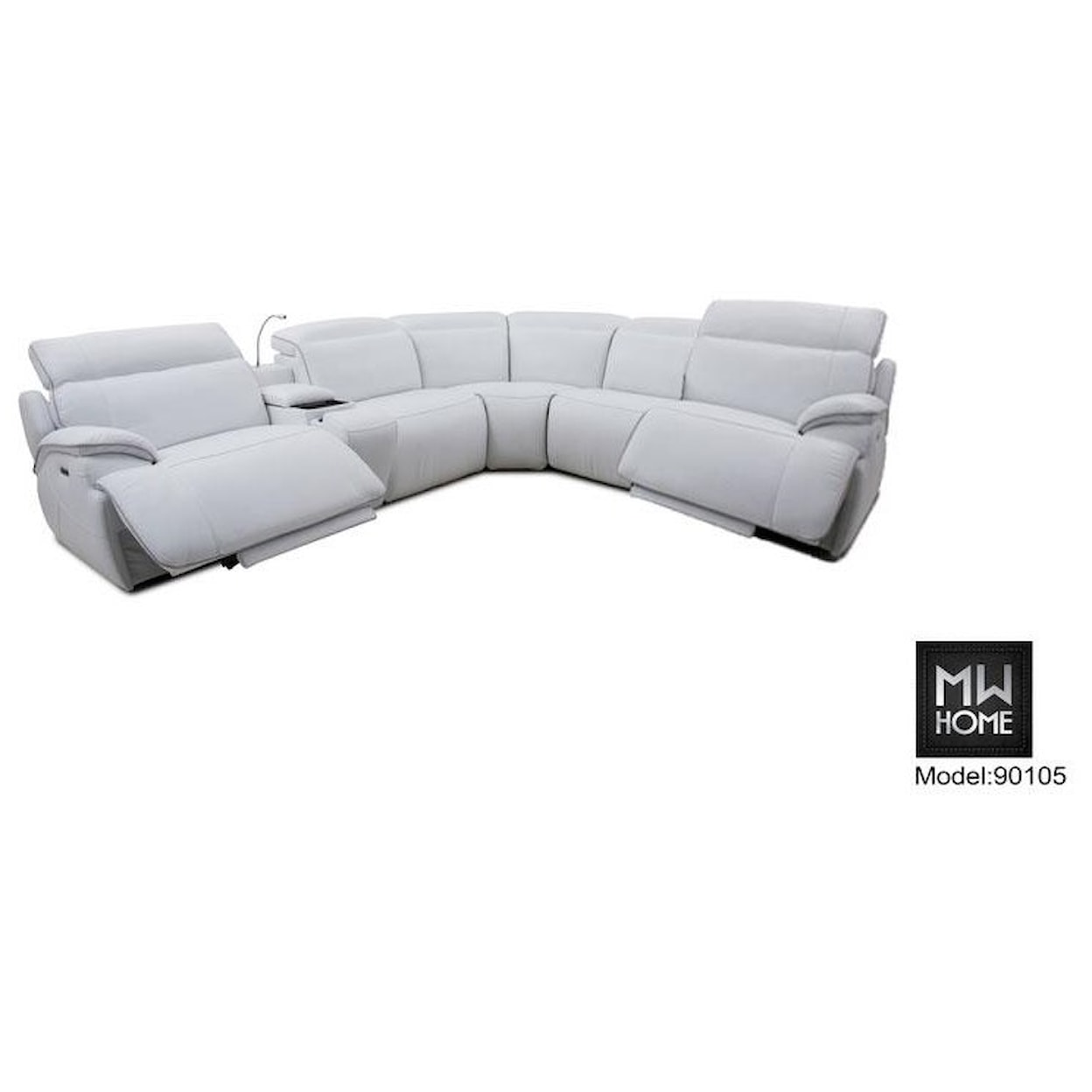 MW Home Cosmo Cosmo 6-Piece Sectional