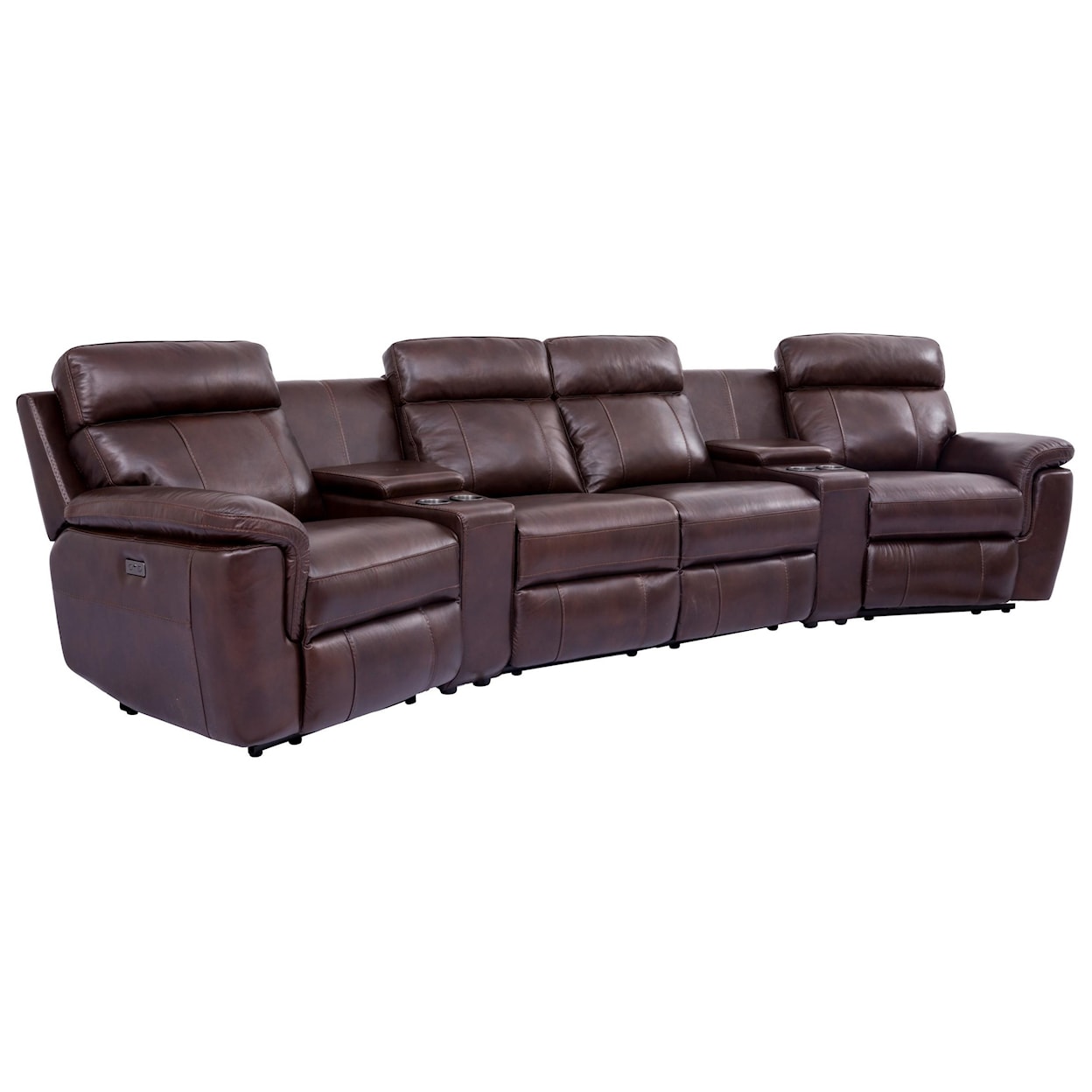 Cheers Lethaire Power Reclining Theatre Sectional