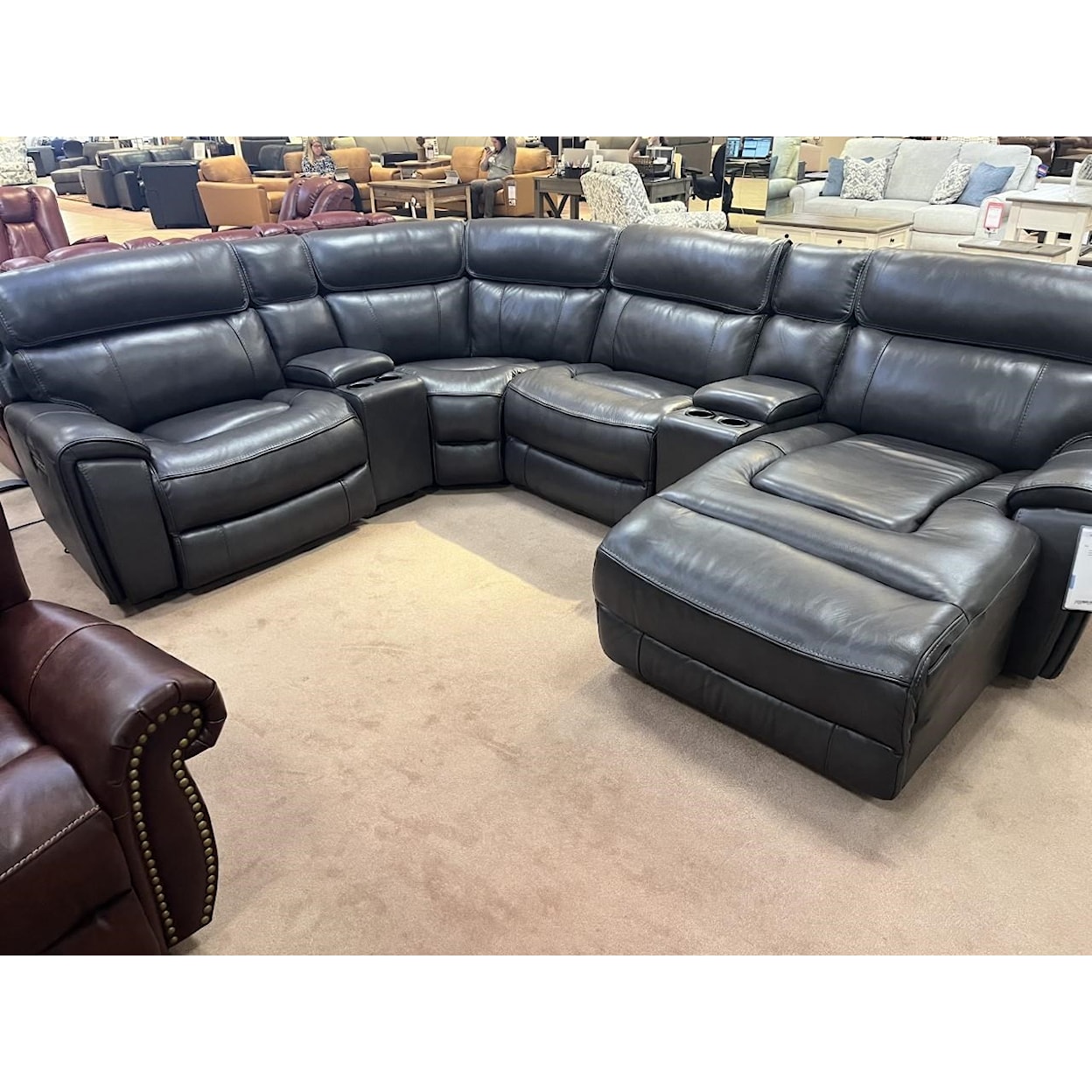 Cheers Sectional 6PC Reclining Sectional