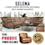 Cheers Selena Reclining Sectional Sofa with Freebie Recliner!