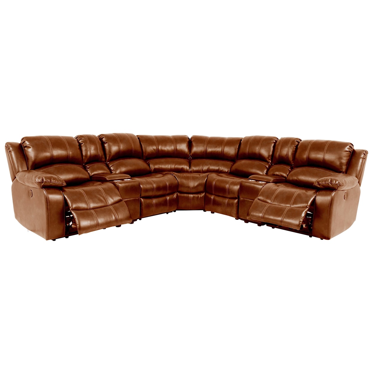 VFM Signature XW8251N 6-Piece Power Reclining Sectional