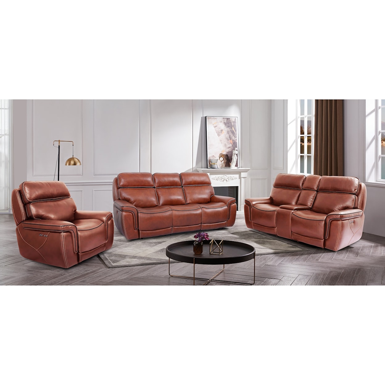 VFM Signature US90028HM Power Reclining Sofa