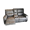 Cheers 5168M Motion High Back Glider Console Love Seat w/ USB