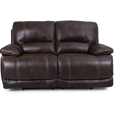 Dual Power Motion Loveseat with Power Headrests