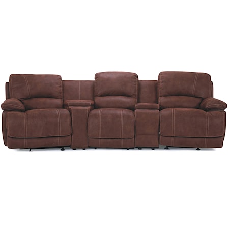 Leather Theater Seating