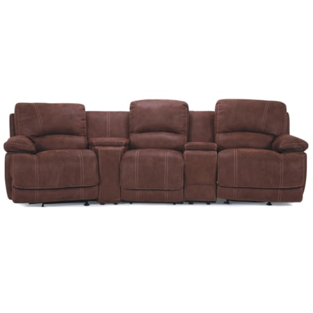 Leather Theater Seating