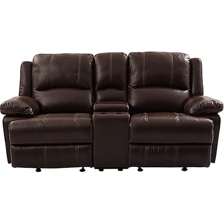 Reclining Loveseat with Console