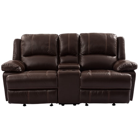 Reclining Loveseat with Console