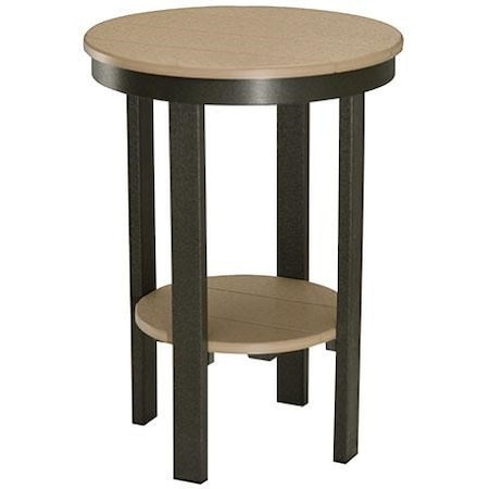 Round End Table (Counter Height)