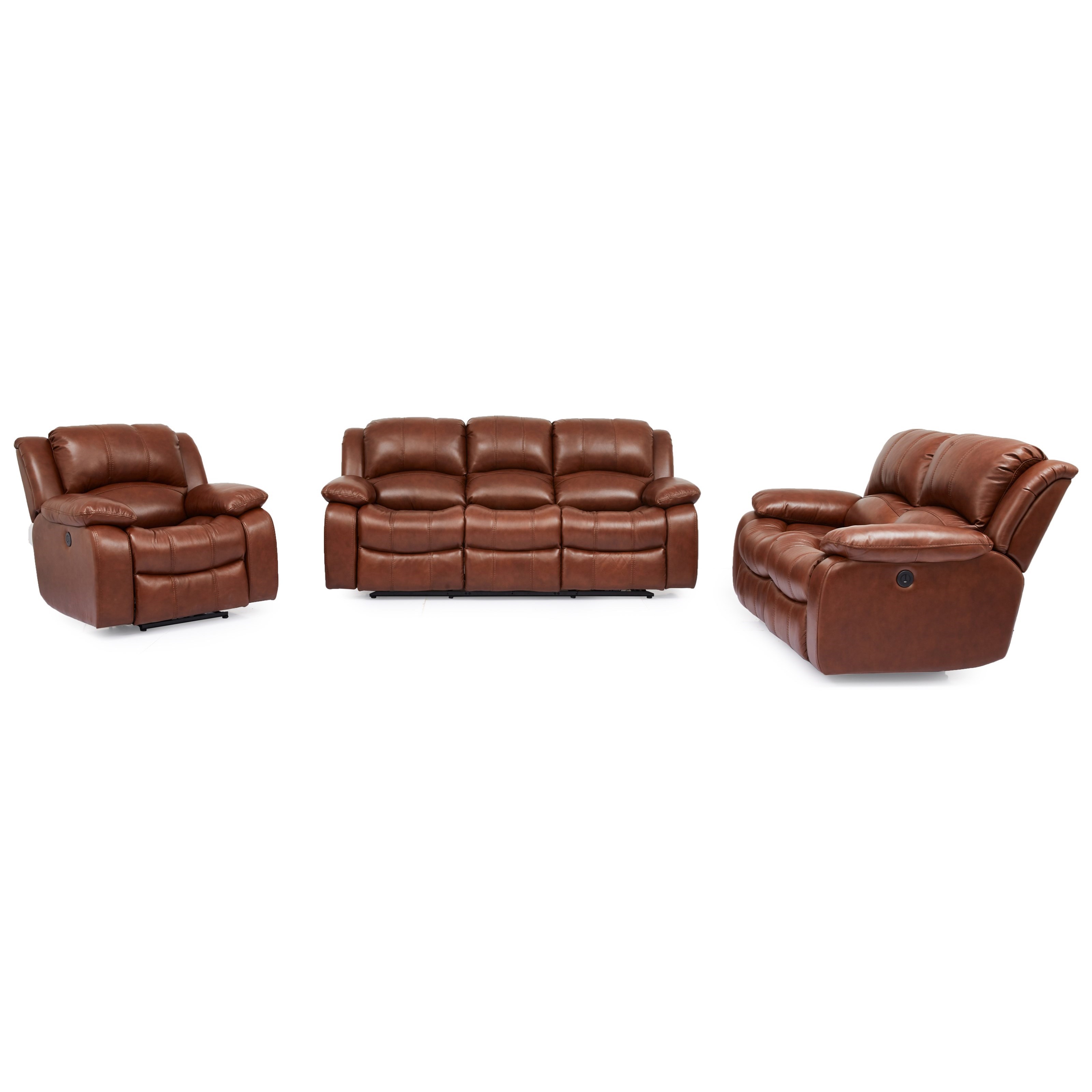 Causal Dual Reclining Sofa