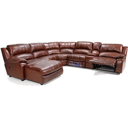 Reclining Sectional Sofa With Chaise
