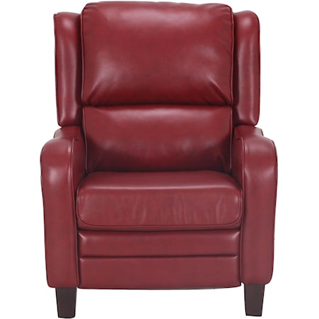 Push Back Recliner in High Leg Style