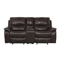 Reclining Loveseat with Console