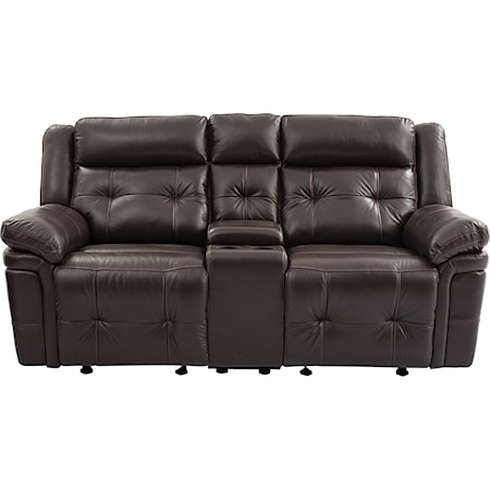 Reclining Loveseat with Console