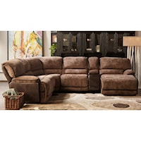 Power Reclining Sectional with RAF Chaise