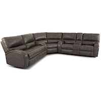 Power Reclining Sectional with Electric Console