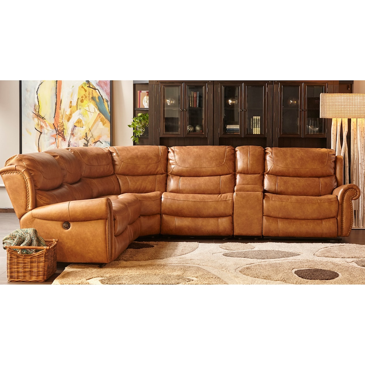 Comfort Recline XW1012M QS Power Reclining Sectional