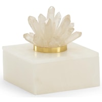 Alabaster and Crystal Box