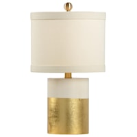 Banded Lamp - Gold