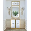 Chelsea House Mirrors Crystal Trumeau Mirror