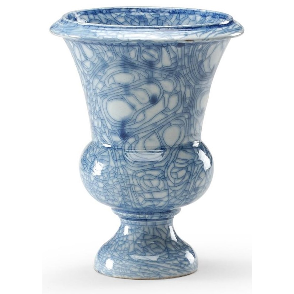 Chelsea House Vases, Urns, Jars Blue Footed Vase