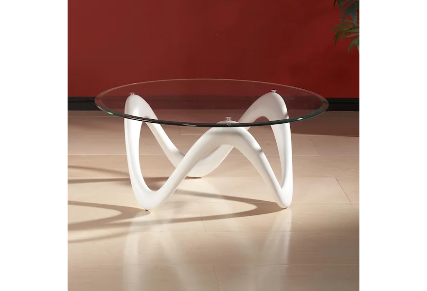 1147 Cocktail Table by Chintaly Imports at Corner Furniture