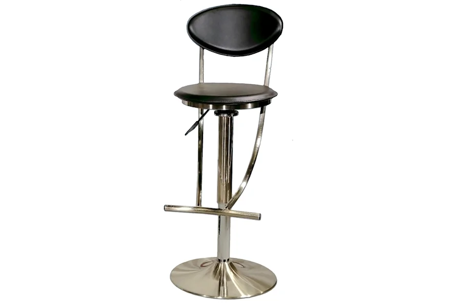 6000 Series Adjustable Height Swivel Stool by Chintaly Imports at Corner Furniture