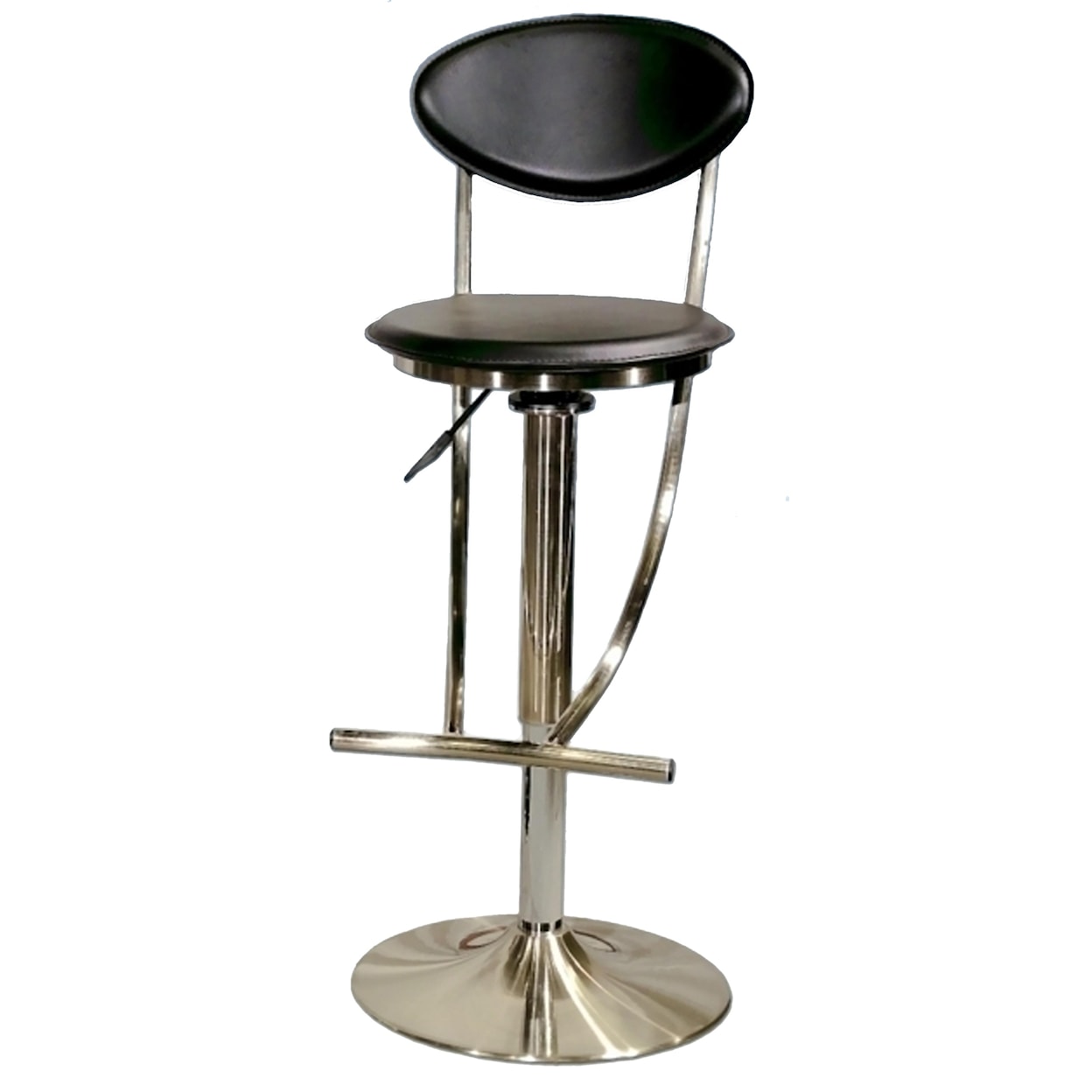 Chintaly Imports 6000 Series Adjustable Height Swivel Stool