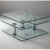 Contemporary Motion Cocktail Table