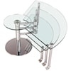 Chintaly Imports 8160 Three Level Motion Cocktail Table