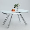 Chintaly Imports Alina Self-Storing Extension Dining Table