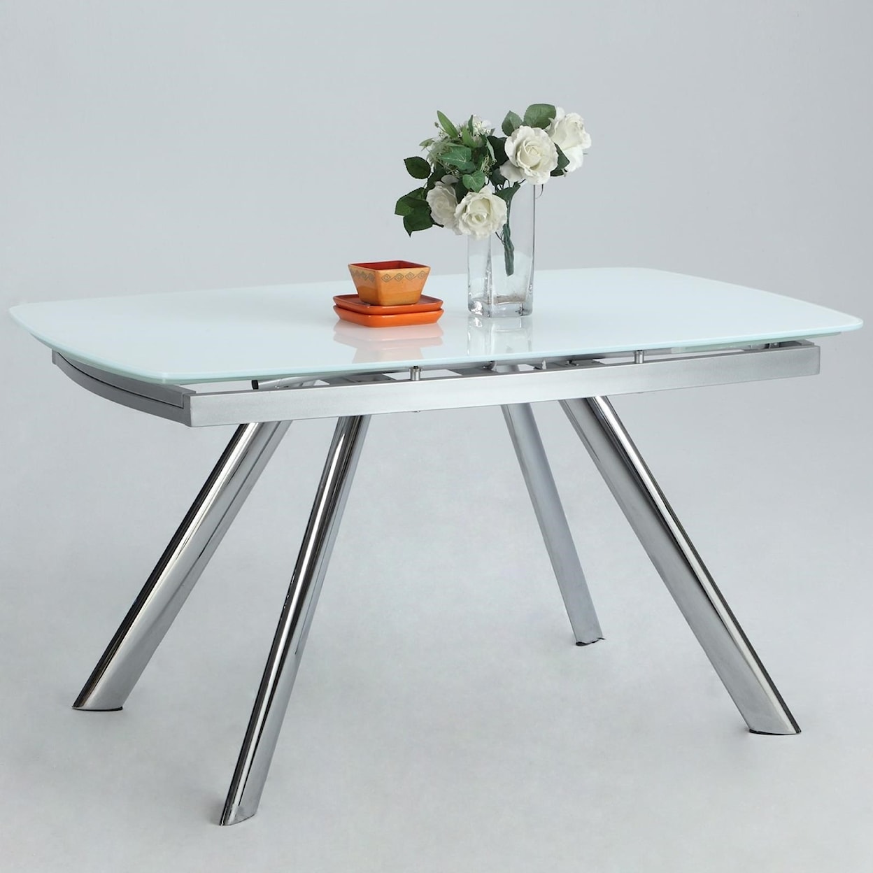 Chintaly Imports Alina Self-Storing Extension Dining Table