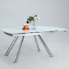 Chintaly Imports Alina Self-Storing Extension Dining Table