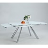 Chintaly Imports Alina Self-Storing Extension Dining Table