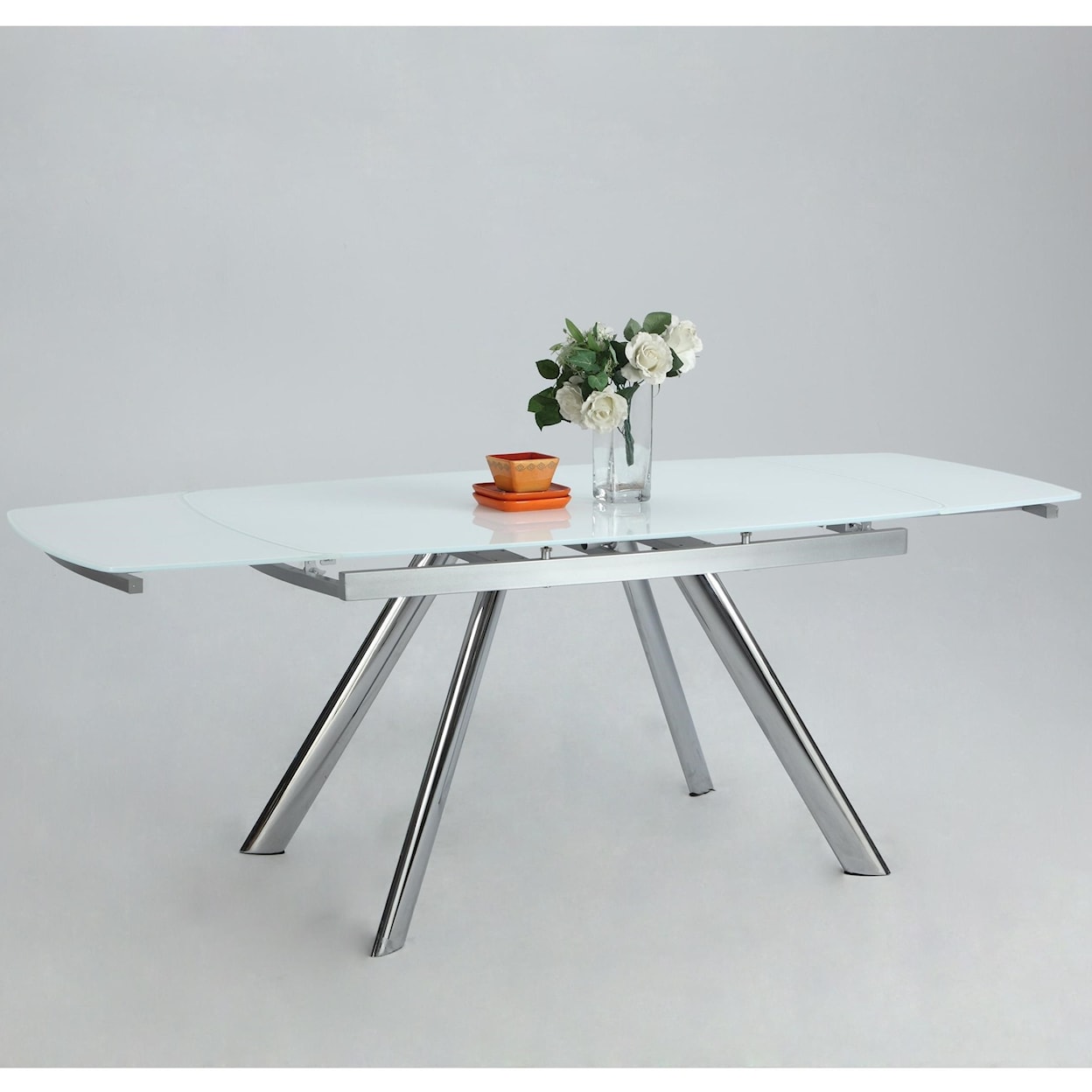 Chintaly Imports Alina Self-Storing Extension Dining Table