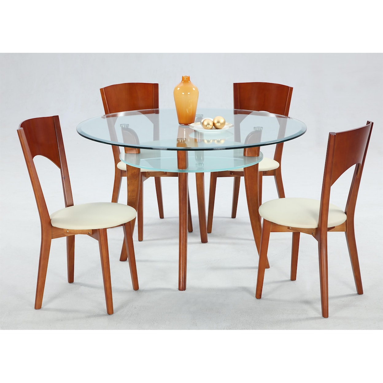 Chintaly Imports Casey 5-Piece Casual Table Set